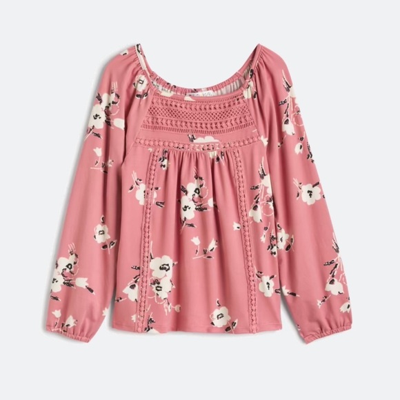love glam girl Other - Adorable Pink Floral Kids Blouse